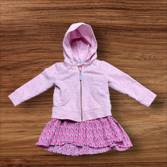 Crewcuts Other - Crewcuts 2-3T mtchg Hoody&Dress Coord Set. Exclt cnd, ofrswlcm, 15%offw2+bdle